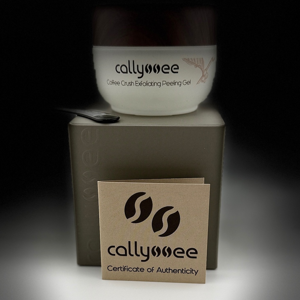 BRAND NEW CALLYSSEE COFFEE CRUSH EXFOLIATING PEELING GEL